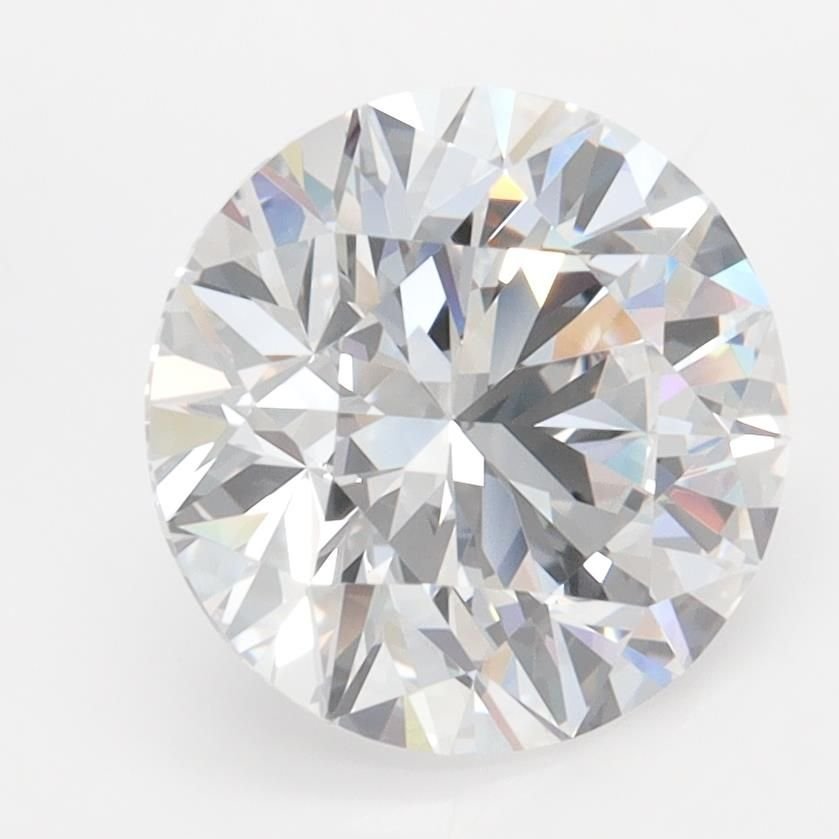 3.04ct D IF Rare Carat Ideal Cut Round Lab Grown Diamond