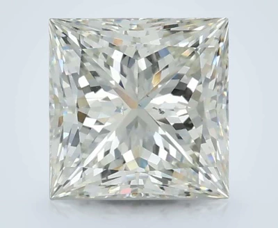1.61ct K SI1 Rare Carat Ideal Cut Princess Diamond