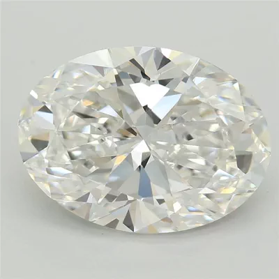 4.02ct E VVS2 Rare Carat Ideal Cut Oval Lab Grown Diamond