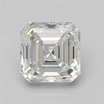 2.00ct D VS2 Rare Carat Ideal Cut Asscher Lab Grown Diamond