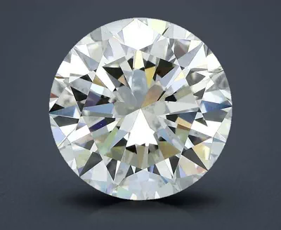 6.74ct K VVS2 Very Good Cut Round Diamond