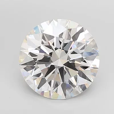 7.09ct F VVS2 Rare Carat Ideal Cut Round Lab Grown Diamond