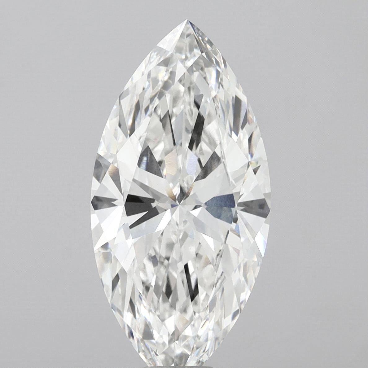 12.03ct F VVS2 Rare Carat Ideal Cut Marquise Lab Grown Diamond