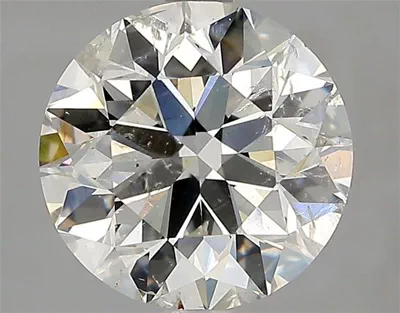 3.01ct H SI2 Excellent Cut Round Diamond