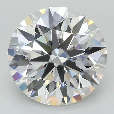 6.76ct F VS1 Ideal Cut Round Lab Grown Diamond