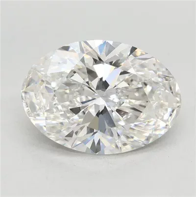 3.07ct F VS1 Rare Carat Ideal Cut Oval Lab Grown Diamond