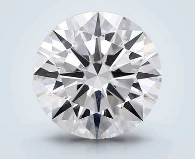 7.61ct F SI2 Rare Carat Ideal Cut Round Lab Grown Diamond