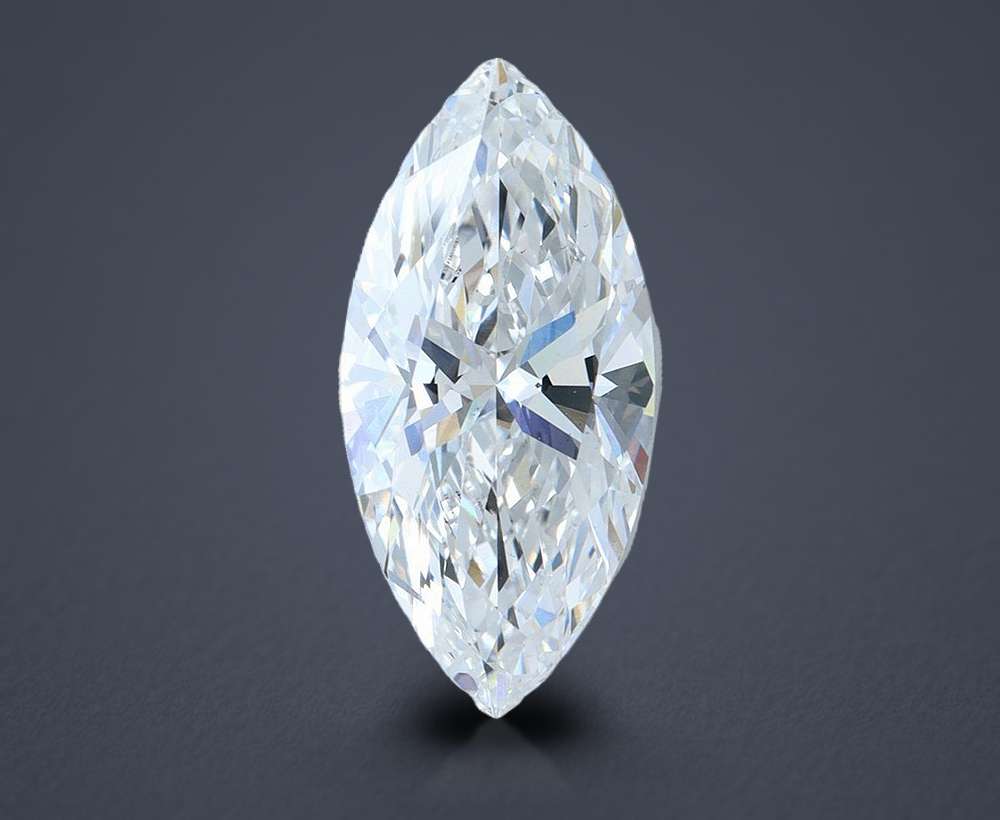 3.58ct E VS2 Rare Carat Ideal Cut Marquise Lab Grown Diamond