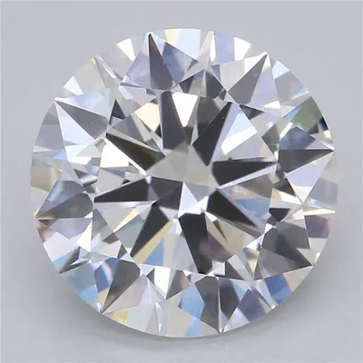 4.06ct E VVS2 Rare Carat Ideal Cut Round Lab Grown Diamond