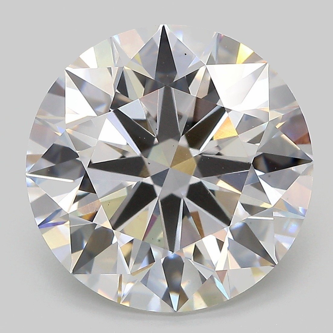 9.09ct E VS1 Rare Carat Ideal Cut Round Lab Grown Diamond