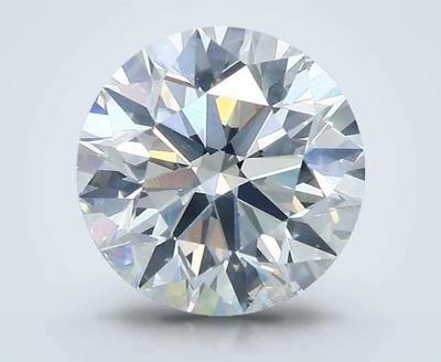 3.01ct J SI2 Very Good Cut Round Diamond