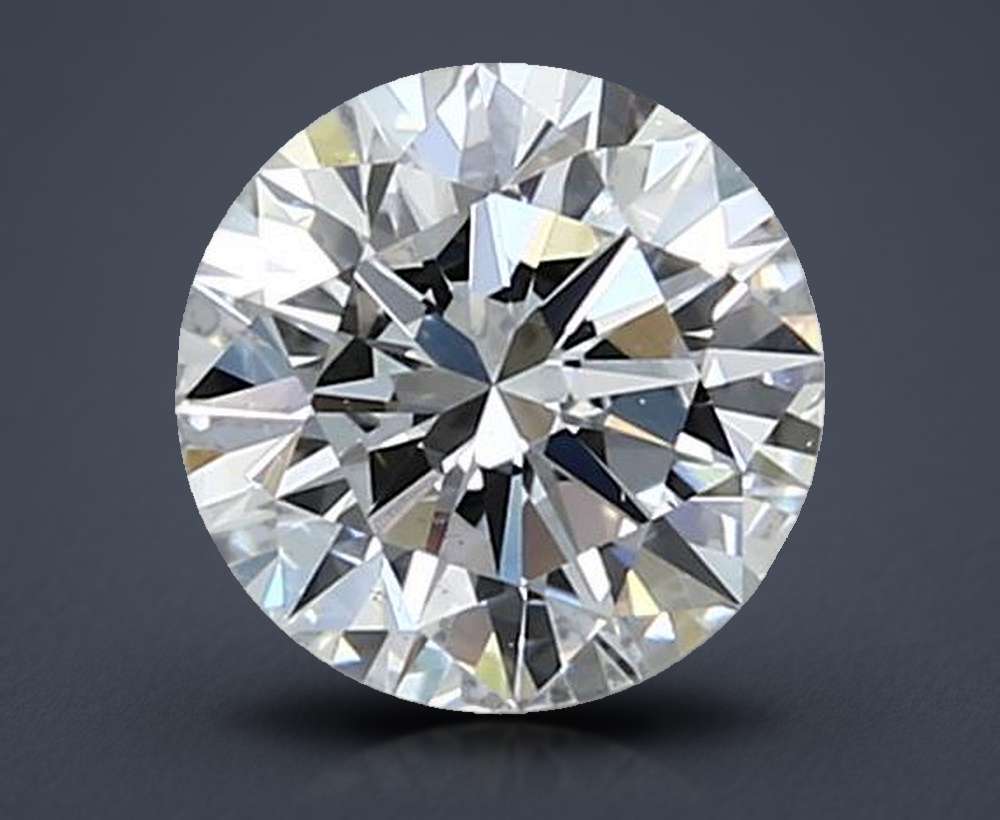 1.00ct E VS2 Rare Carat Ideal Cut Round Lab Grown Diamond