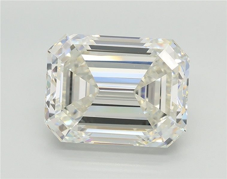 10.02ct G VS1 Rare Carat Ideal Cut Emerald Lab Grown Diamond