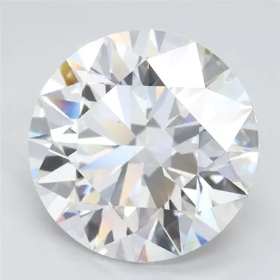 4.34ct D VVS2 Rare Carat Ideal Cut Round Lab Grown Diamond