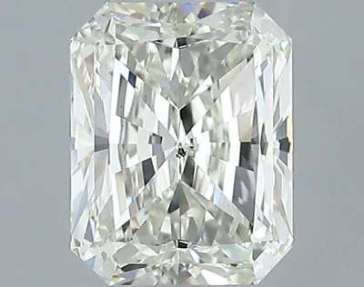 1.70ct K SI2 Rare Carat Ideal Cut Radiant Diamond