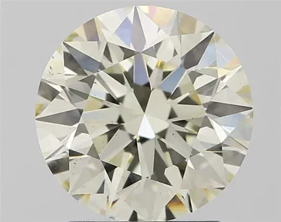 2.23ct K SI1 Rare Carat Ideal Cut Round Diamond