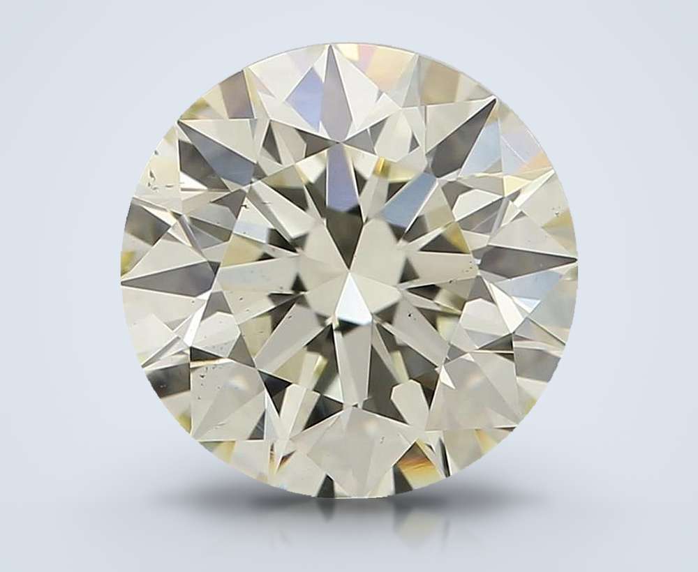2.23ct K SI1 Rare Carat Ideal Cut Round Diamond