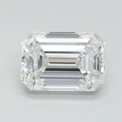 2.05ct F VS2 Excellent Cut Emerald Lab Grown Diamond