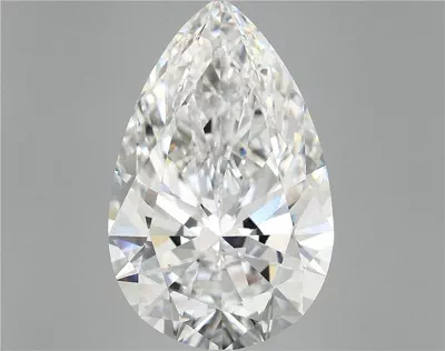 12.12ct F VS1 Rare Carat Ideal Cut Pear Lab Grown Diamond