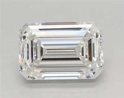 2.13ct E VS1 Rare Carat Ideal Cut Emerald Lab Grown Diamond