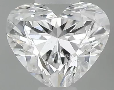 0.34ct D SI2 Rare Carat Ideal Cut Heart Diamond
