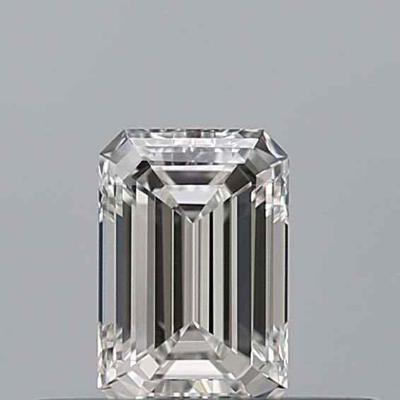 0.28ct F VVS2 Rare Carat Ideal Cut Emerald Diamond