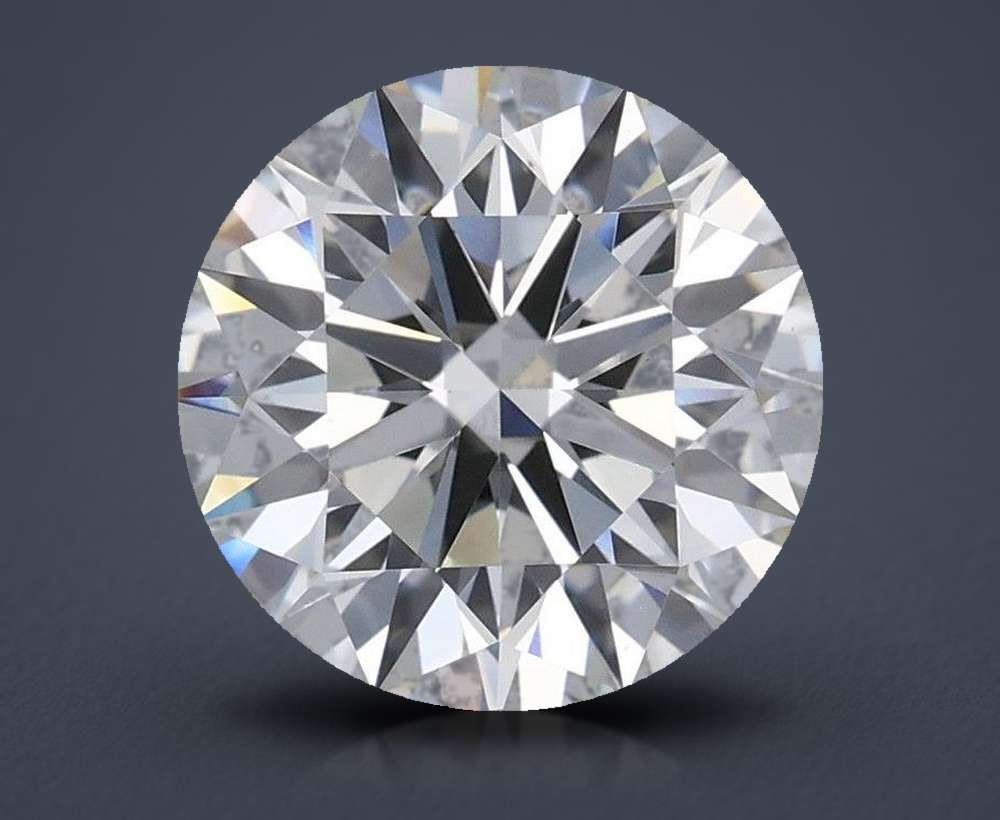 3.02ct H VS1 Rare Carat Ideal Cut Round Lab Grown Diamond