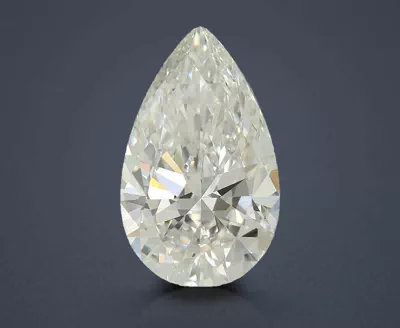5.05ct F VVS2 Very Good Cut Pear Lab Grown Diamond