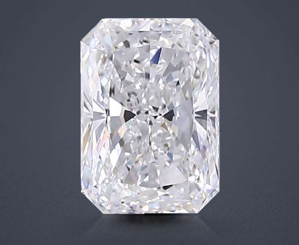 4.02ct E VS1 Rare Carat Ideal Cut Radiant Lab Grown Diamond