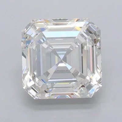 1.42ct E VVS2 Rare Carat Ideal Cut Asscher Lab Grown Diamond