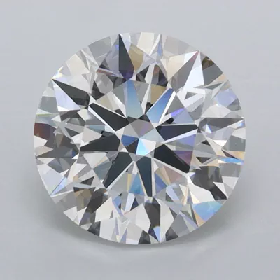 2.81ct E FL Rare Carat Ideal Cut Round Lab Grown Diamond