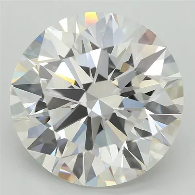 4.49ct F VVS2 Rare Carat Ideal Cut Round Lab Grown Diamond