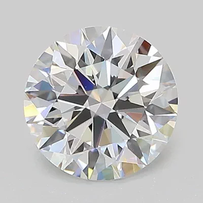 1.28ct D VS1 Rare Carat Ideal Cut Round Lab Grown Diamond