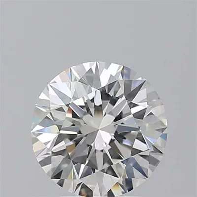 2.70ct E VVS2 Rare Carat Ideal Cut Round Diamond