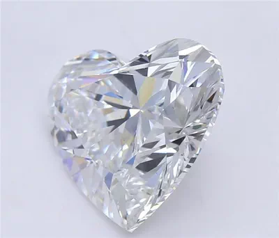6.06ct E VS1 Rare Carat Ideal Cut Heart Lab Grown Diamond