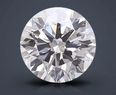3.02ct F VS1 Excellent Cut Round Lab Grown Diamond