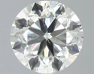 3.01ct K SI2 Very Good Cut Round Diamond
