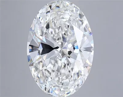 10.06ct F VVS2 Rare Carat Ideal Cut Oval Lab Grown Diamond