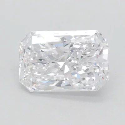 1.06ct D VVS1 Rare Carat Ideal Cut Radiant Lab Grown Diamond