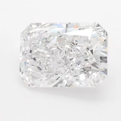 1.08ct D VVS1 Rare Carat Ideal Cut Radiant Lab Grown Diamond