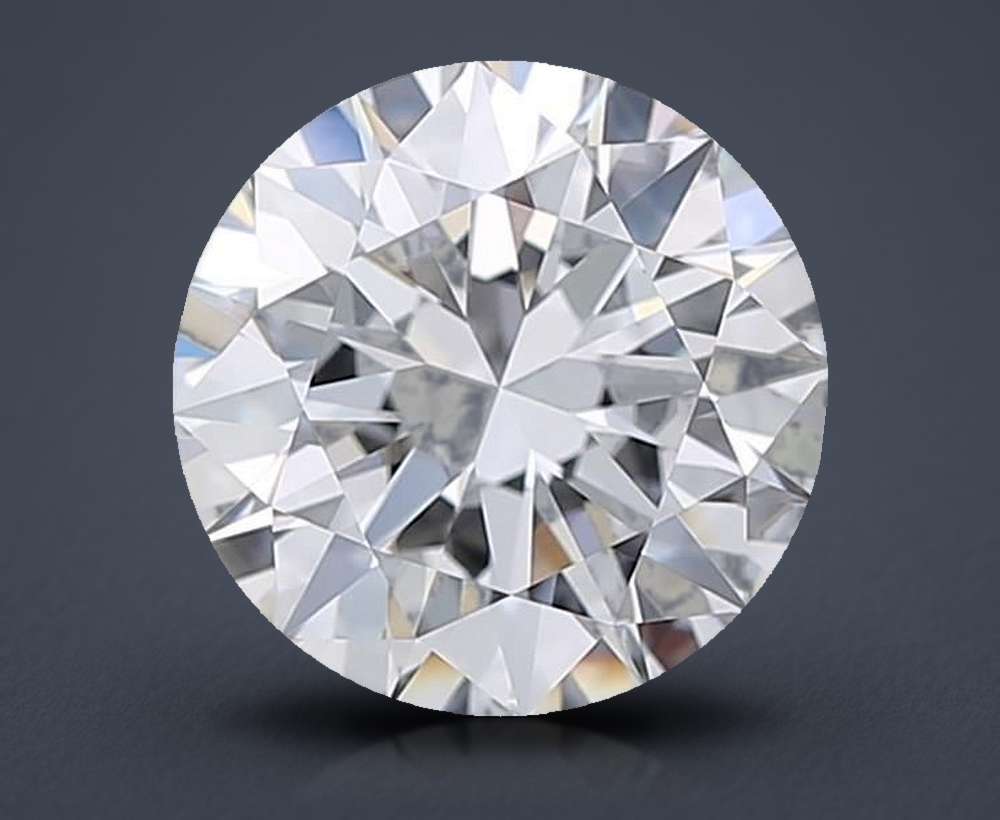 1.30ct D FL Rare Carat Ideal Cut Round Diamond