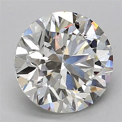 2.51ct H VS2 Rare Carat Ideal Cut Round Diamond