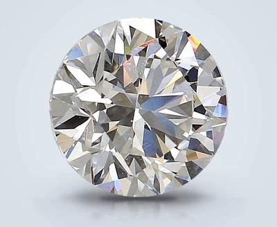 2.51ct H VS2 Rare Carat Ideal Cut Round Diamond