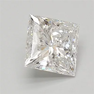 1.58ct E VS1 Rare Carat Ideal Cut Princess Lab Grown Diamond