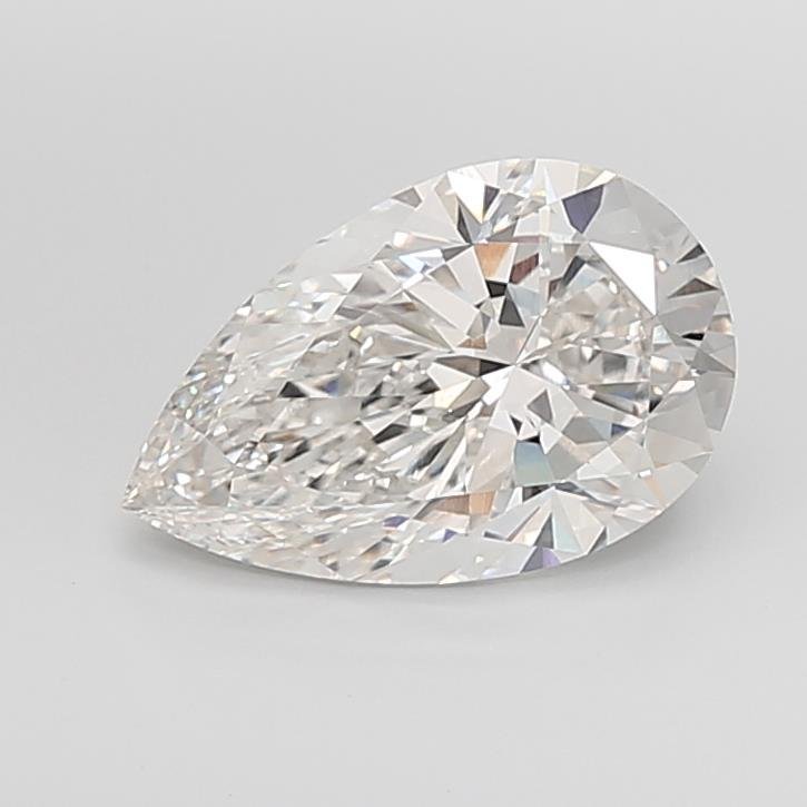 4.05ct G VVS2 Rare Carat Ideal Cut Pear Lab Grown Diamond