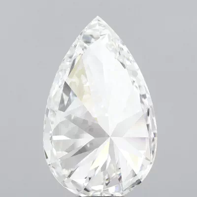 9.02ct E VVS2 Rare Carat Ideal Cut Pear Lab Grown Diamond