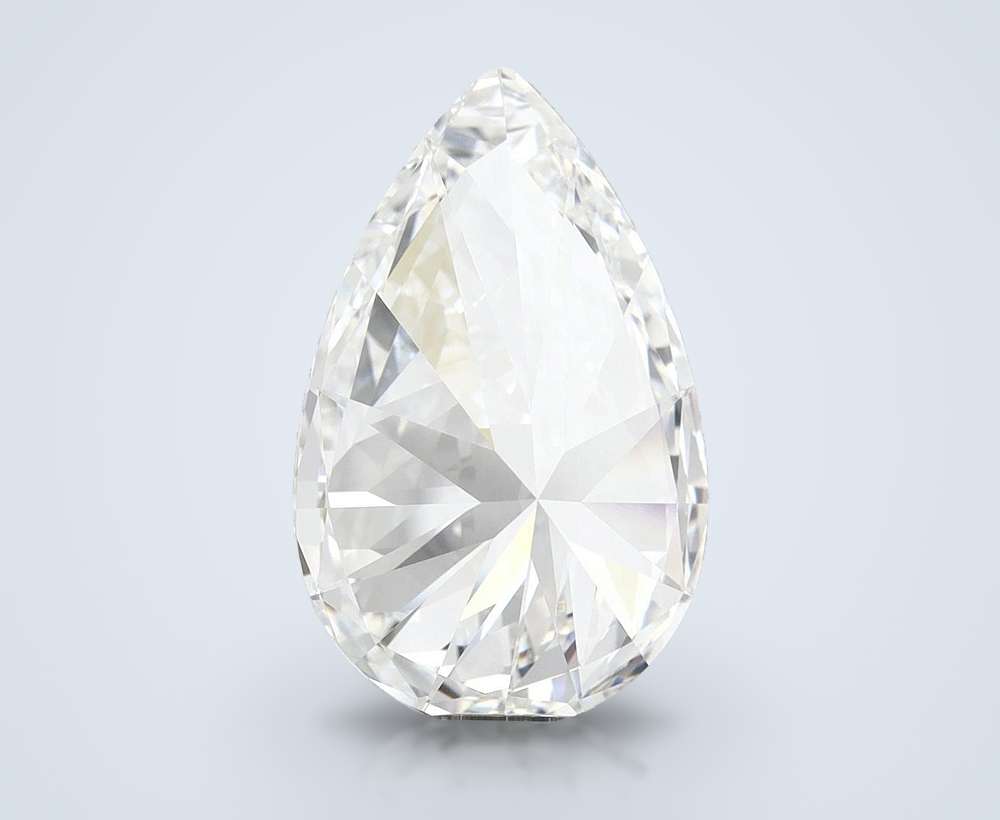 9.02ct E VVS2 Rare Carat Ideal Cut Pear Lab Grown Diamond