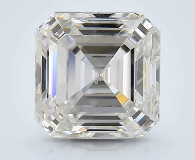 2.06ct G SI1 Rare Carat Ideal Cut Asscher Lab Grown Diamond