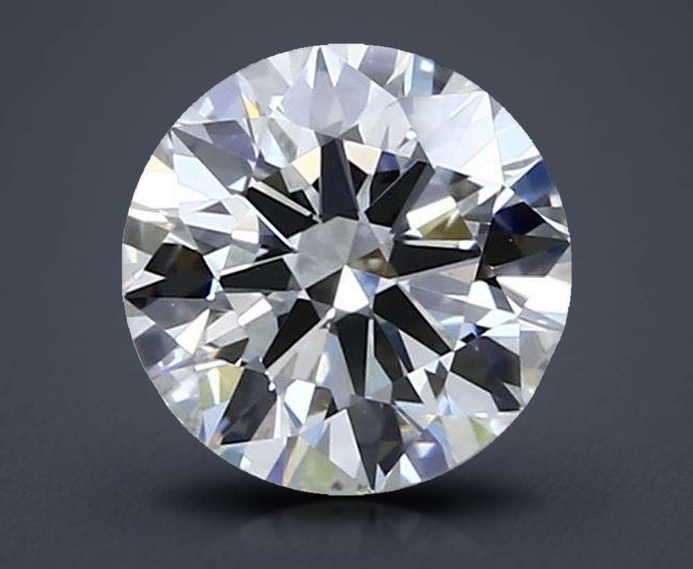 1.50ct J IF Rare Carat Ideal Cut Round Diamond