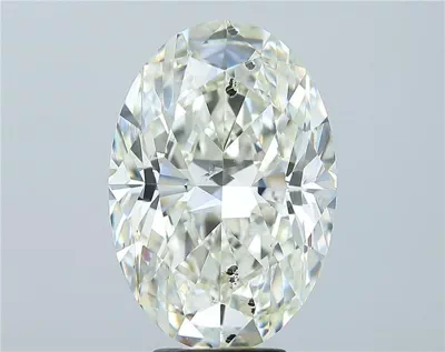 5.57ct K SI2 Rare Carat Ideal Cut Oval Diamond